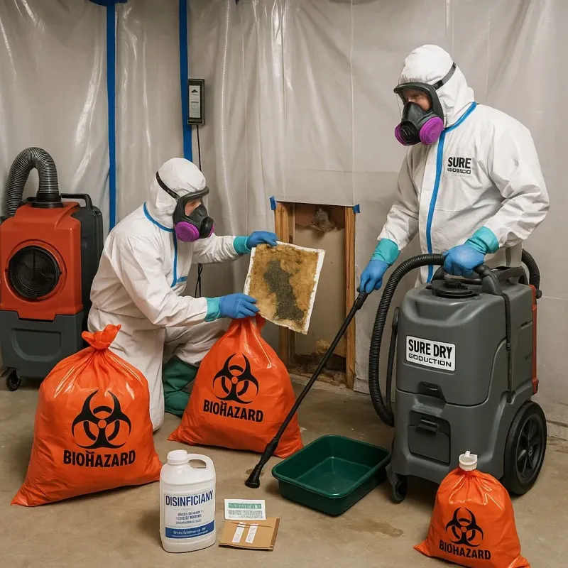 Contaminated Water Handling Protocols process in Ashtabula County, OH